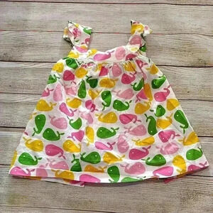 Whale Print Summer Top